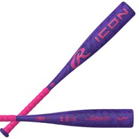 Rawlings 2027 Icon Jr Big Barrel USSSA Baseball Bat -11, z-1