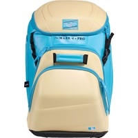 Rawlings Gold Collection Speed Shell Leather Backpack, Camel/Royal