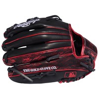 Rawlings Heart of the Hide 11.5in Baseball Glove (PRORB734-1BS), Black/Red