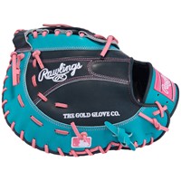 Rawlings Heart of the Hide 12.5in 1st Base Baseball Glove (PRORFM18-17N), Navy/Pink