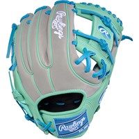 Rawlings NXT Contour Fit 11.5in Baseball Glove (NXT234U-2GM), Grey/Green