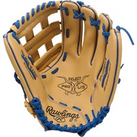 Rawlings Youth Select Pro Lite Bryce Harper 12in Baseball Glove, Camel/Royal