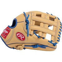 Rawlings Youth Select Pro Lite Bryce Harper 12in Baseball Glove, Camel/Royal