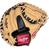 Rawlings Youth Select Pro Lite Cal Raleigh 32in Baseball Catchers Glove, Camel/Black