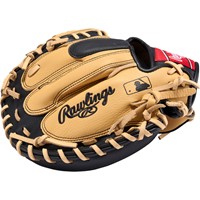 Rawlings Youth Select Pro Lite Cal Raleigh 32in Baseball Catchers Glove, Camel/Black