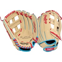 Rawlings Youth Sure Catch Roman Anthony 12in Baseball Glove, Camel