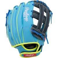 Rawlings Youth Sure Catch Bryce Harper 11.5in Baseball Glove, Light Blue/Navy