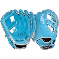 Rawlings Youth Sure Catch Brice Turang 11in Baseball Glove, Light Blue