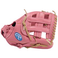 Rawlings R9 Series Contour Fit 12in Fastpitch Glove (R9SB120U-6P), Pink