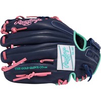 Rawlings R9 Series Contour Fit 11.5in Fastpitch Glove (R9SB115U-2N), Navy/Pink
