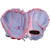 Easton Professional Collection Nijaree Canady 12in Fastpitch Glove, Purple/Pink