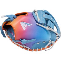 Easton Jen Schro Elite 33in Fastpitch Catchers Glove, Light Blue/White
