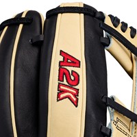Wilson A2K 1724 11.75in Baseball Glove, Blonde/Black