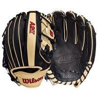 Wilson A2K 1724 11.75in Baseball Glove, Blonde/Black