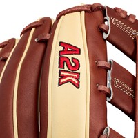 Wilson A2K DW5 12in Baseball Glove, Brown/Tan
