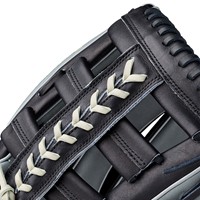 Wilson A2K 1810 12.75in Baseball Glove, Black/Black