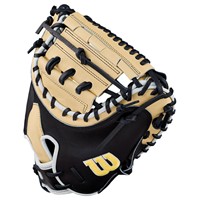Wilson A2K 1734 34in Baseball Catchers Glove, Blonde/Black