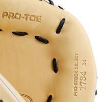 Wilson A2K 1734 34in Baseball Catchers Glove, Blonde/Black