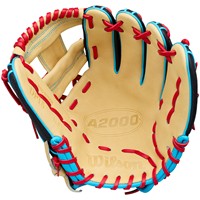 Wilson A2000 PF15 SuperSkin 11.5in Baseball Glove, Blonde/Black