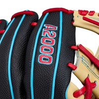 Wilson A2000 PF15 SuperSkin 11.5in Baseball Glove, Blonde/Black