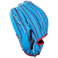 Wilson A2000 1786 SuperSkin 11.5in Baseball Glove, Black/Blue