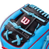 Wilson A2000 1786 SuperSkin 11.5in Baseball Glove, Black/Blue