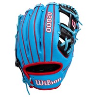 Wilson A2000 1786 SuperSkin 11.5in Baseball Glove, Black/Blue