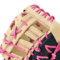 Wilson A2000 1673 SuperSkin 13in 1st Base Baseball Glove, Blonde/Black