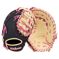 Wilson A2000 1673 SuperSkin 13in 1st Base Baseball Glove, Blonde/Black
