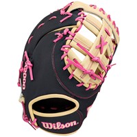 Wilson A2000 1673 SuperSkin 13in 1st Base Baseball Glove, Blonde/Black
