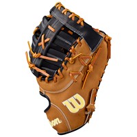 Wilson A2000 1677 12.5in 1st Base Baseball Glove, Black/Tan
