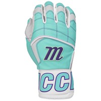 Marucci Adult Blacksmith Tactical Full Wrap Batting Gloves, Light Green
