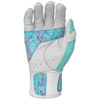 Marucci Youth Blacksmith Tactical Full Wrap Batting Gloves, Light Green