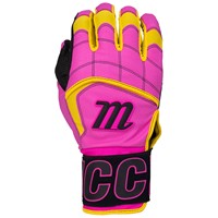 Marucci Youth Blacksmith Tactical Full Wrap Batting Gloves, Pink