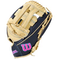 Wilson A1000 1750 SuperSkin 12.5in Baseball Glove, Blonde/Black