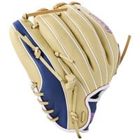Wilson A900 Pedroia Fit 12in Baseball Glove, Navy/Blonde