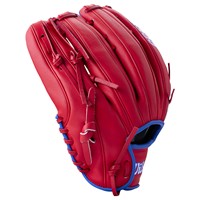 Wilson A900 Pedroia Fit 12.25in Baseball Glove, Red/Royal