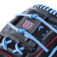 Wilson A700 11.5in Baseball Glove, Black/Red