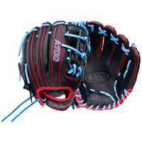 Wilson A700 11.5in Baseball Glove, Black/Red