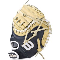 Wilson A700 32.5in Baseball Catchers Glove, Blonde/Black