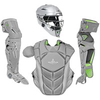 All Star Adult MVP-Pro LT Catchers Set, Silver