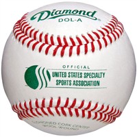 Diamond USSSA DOL-A Leather Baseballs, 1-z