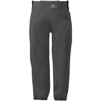 Mizuno Women's Select Belted Fastpitch Softball Pants, Charcoal