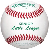 Diamond DSLL-1 Senior Little League Leather Baseballs, 1-z