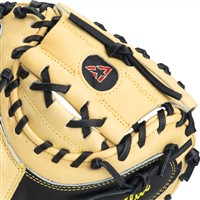 All Star Pro Elite CM3000 Series 33.5in Catcher's Mitt, Tan/Black