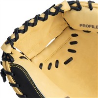 All Star Pro Elite CM3000 Series 33.5in Catcher's Mitt, Tan/Black
