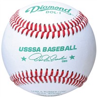 Diamond USSSA DOL-1 Leather Baseballs, 1-z