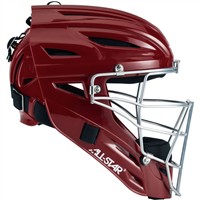All Star MVP2500 Catchers Helmets, Silver