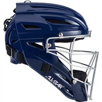 All Star MVP2500 Catchers Helmets, Silver