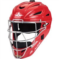 All Star MVP2500 Catchers Helmets, Silver